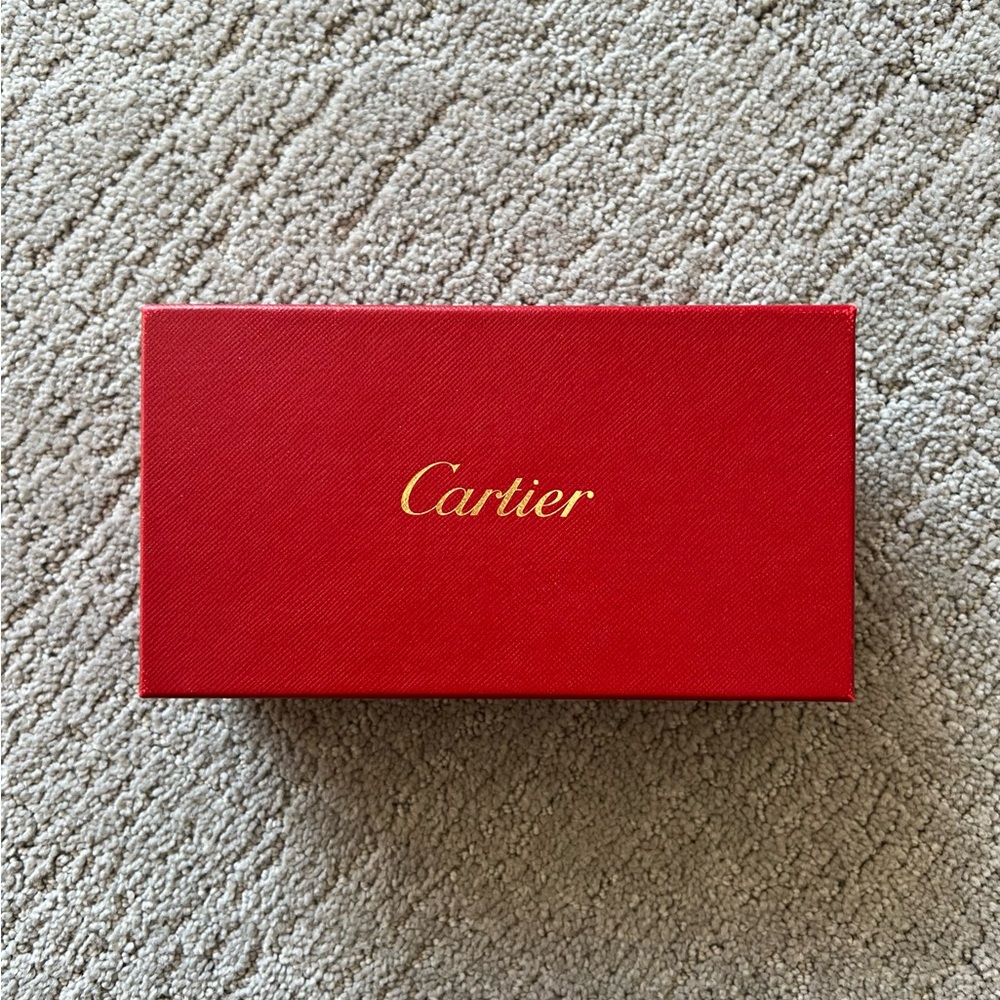 Cartier Red Accessory Box